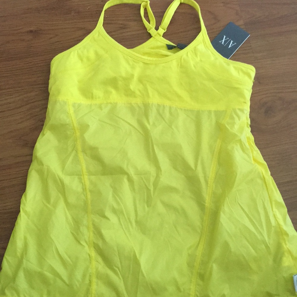 Can be a workout tank or casual tee